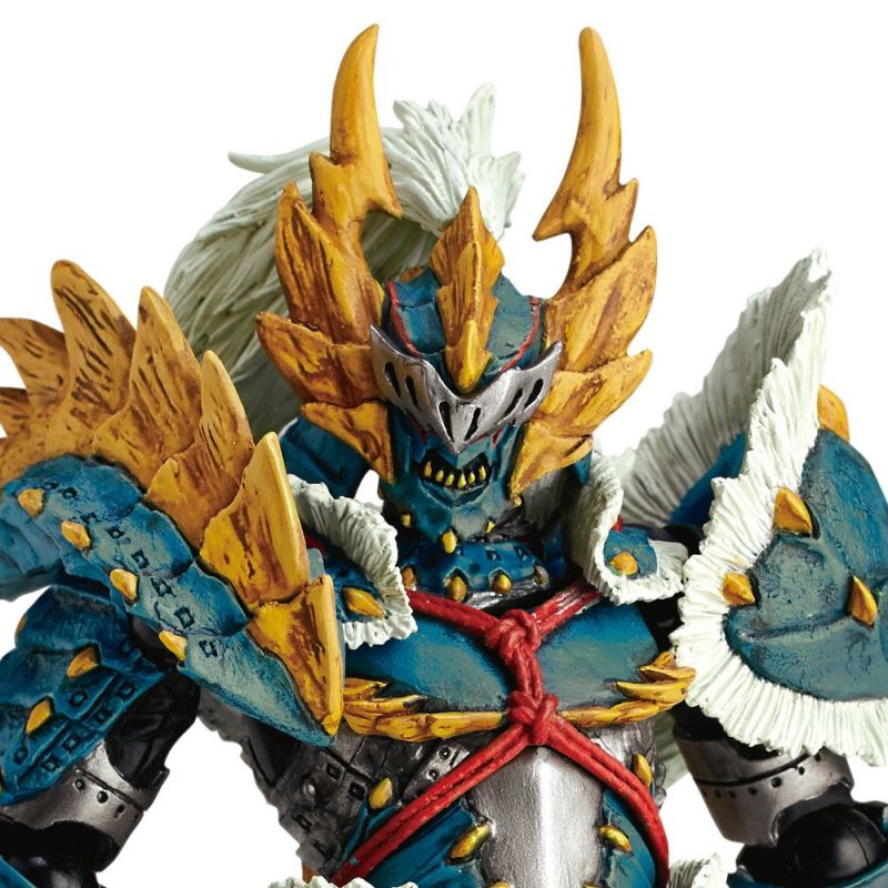Revoltech Yamaguchi Hunter Male Swordman Thunder Wolf Dragon Equipment
