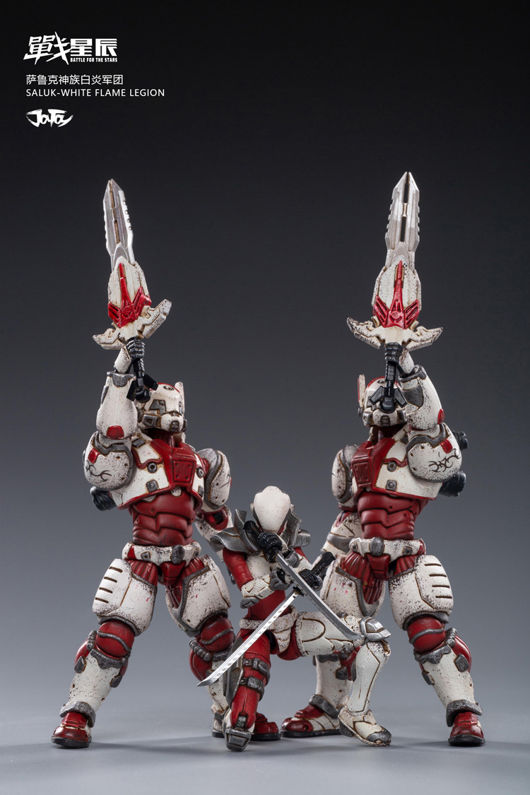 Battle Star 1/18 Series Saruk Protoss White Flame Legion