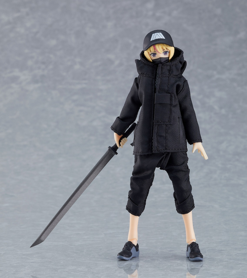 figma Styles - figma Female Body (Yuki) with Techwear Outfit