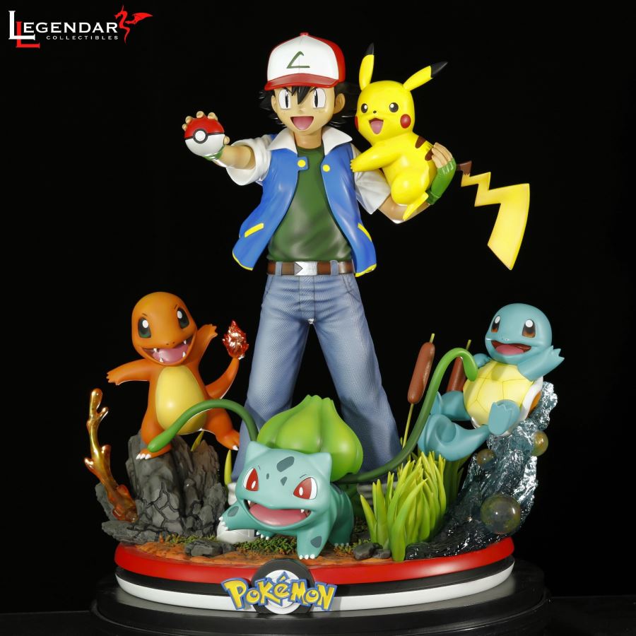 Ash Ketchum with Pokemons