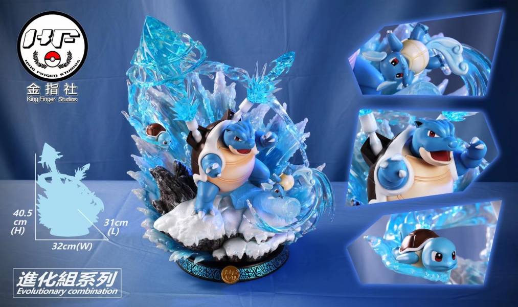 Blastoise Family - Pokemon