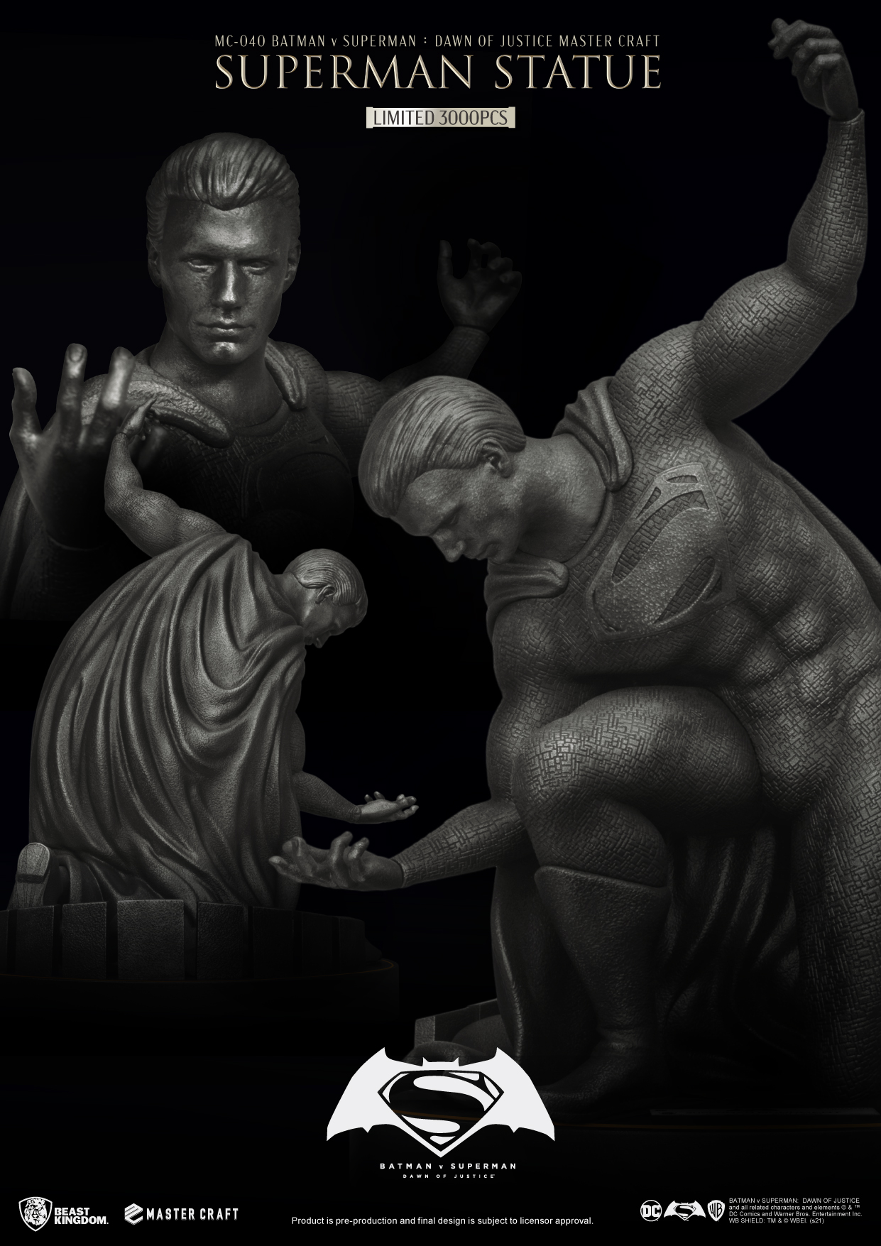 Superman memorial statue