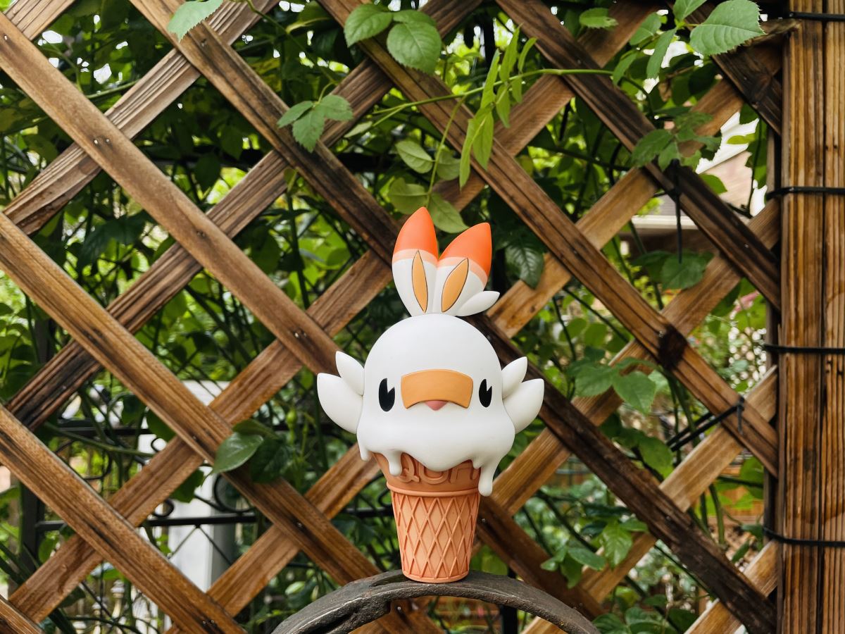 Ice Cream Scorbunny  - Pokemon