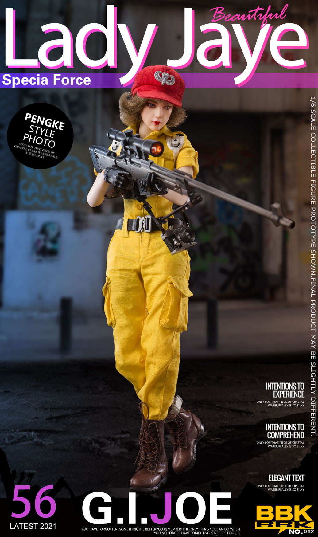 GIJOE Jay Female Soldier 1/6