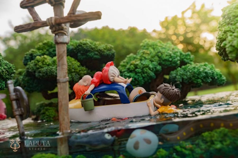 Hayao Miyazaki Ghibli - Ponyo on the cliff