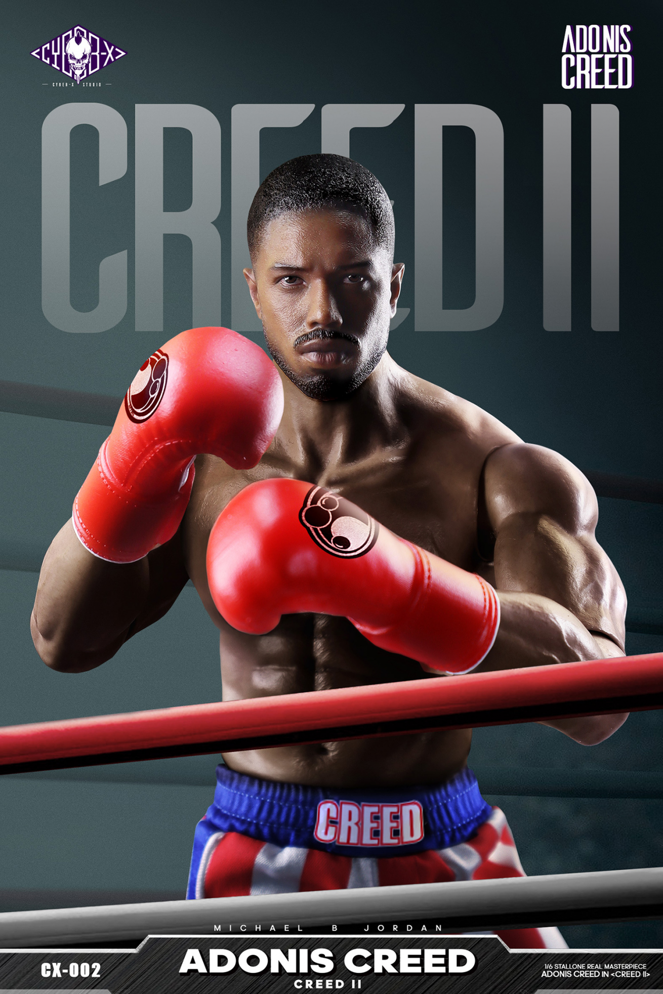 Boxing Adonis Creed II 1/6