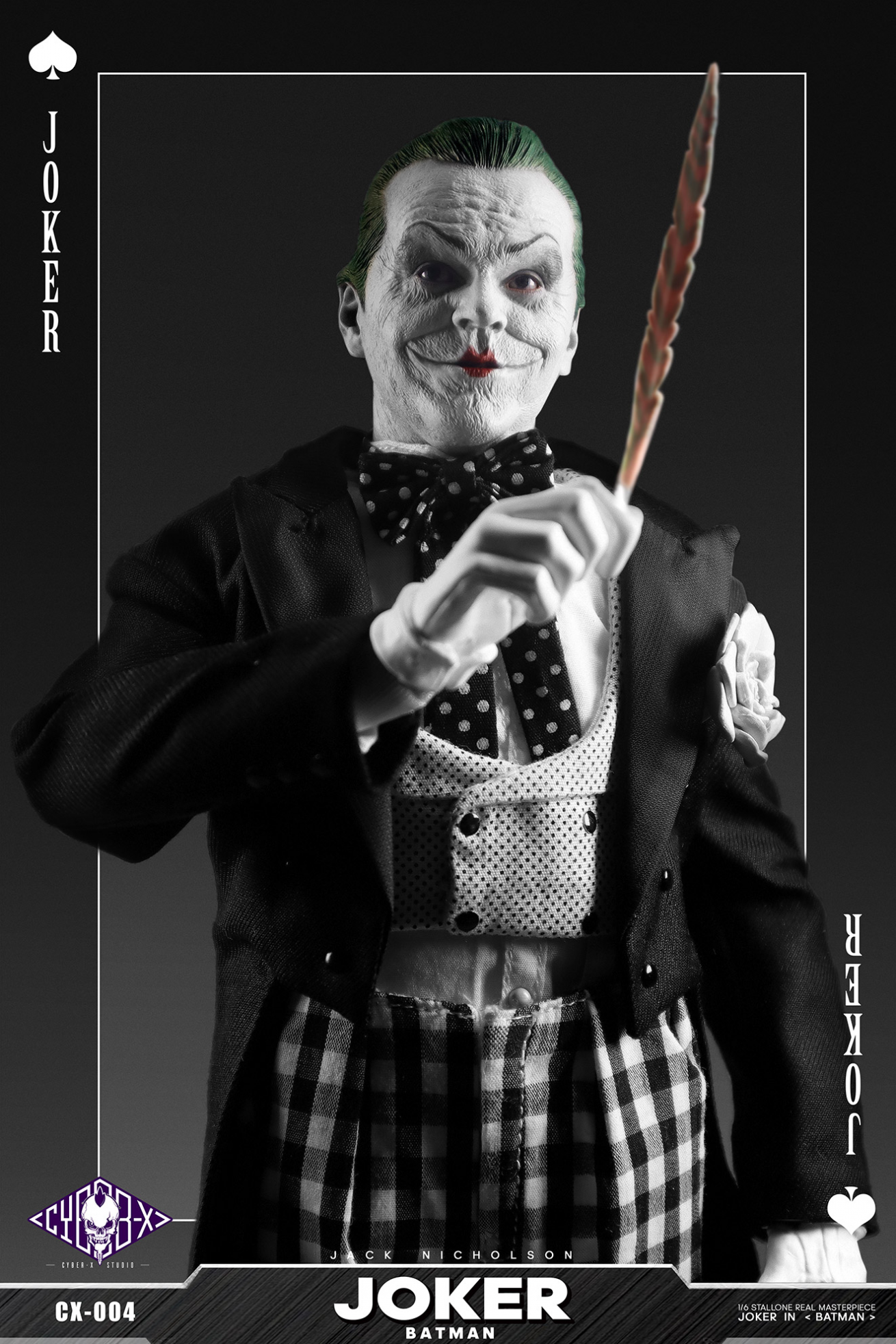 Mime clown JOCKER Nicholson 1/6