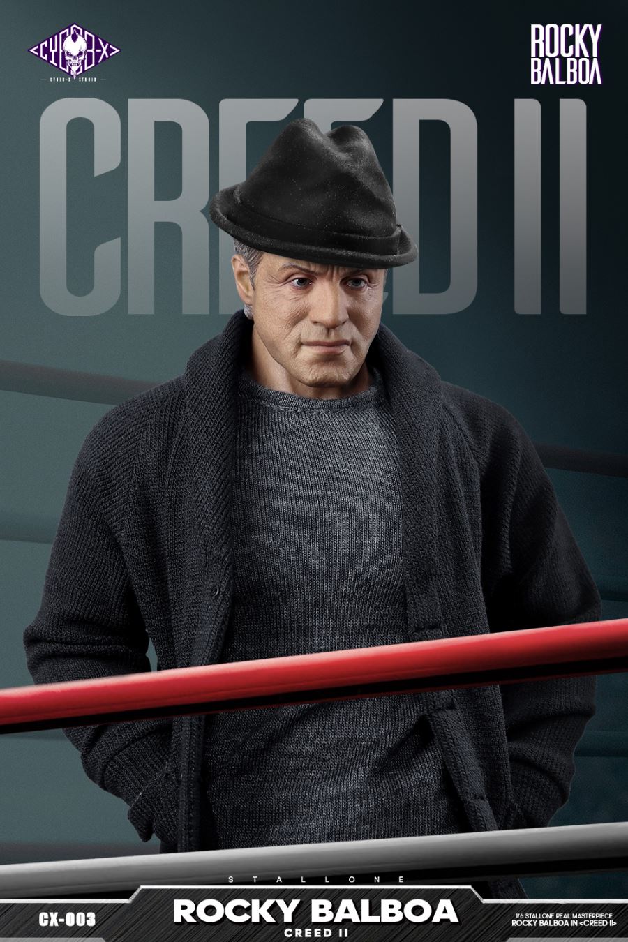 Coach Rocky Balboa Creed II 1/6