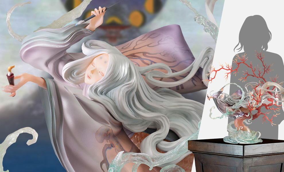 Red Candle and Mermaid (Red Coral)