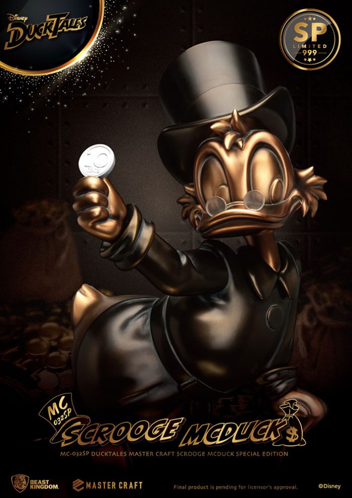 Scrooge McDuck Limited Edition Bronze