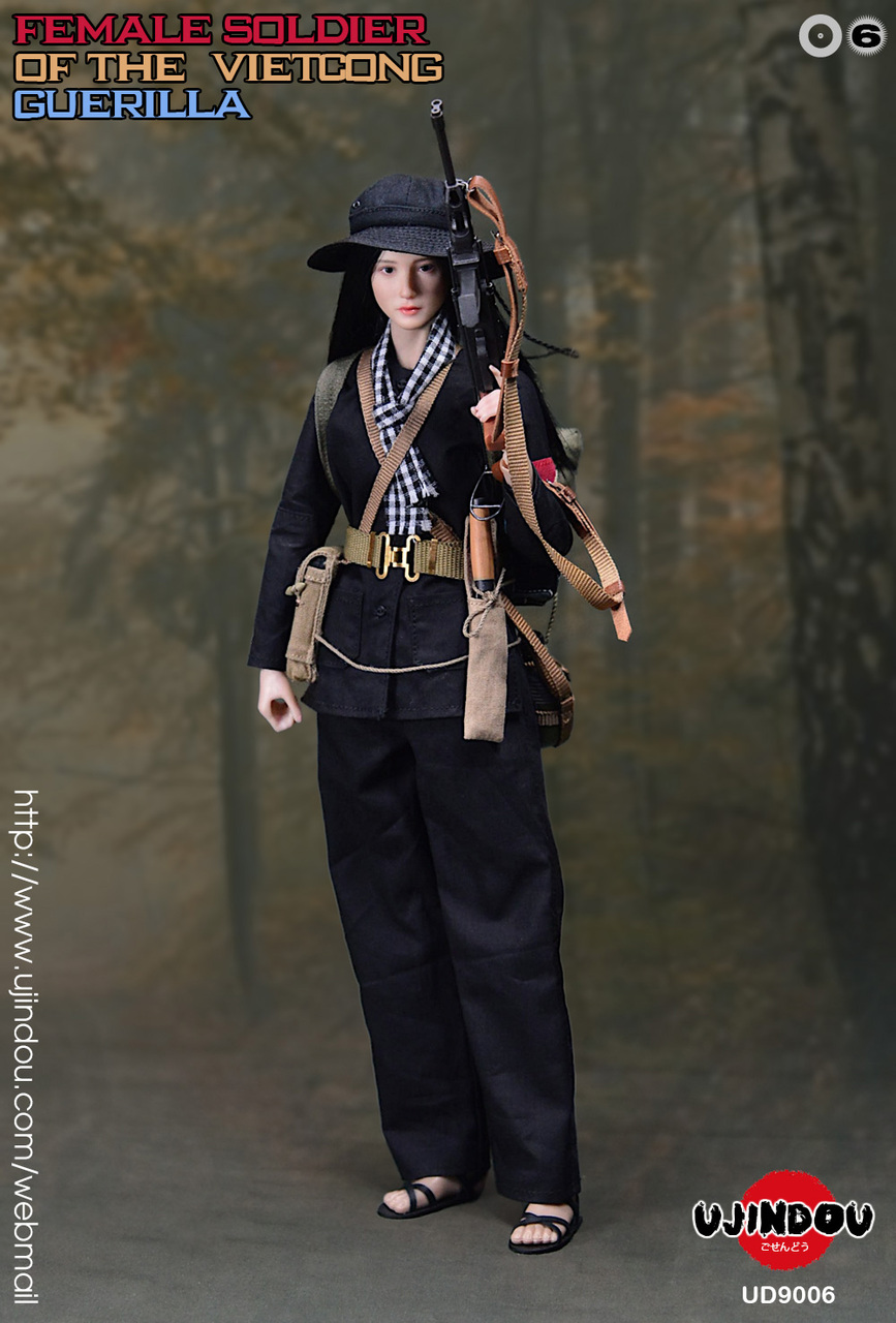 FEMALE SOLDIER OF THE VIETCONG GUERILLA 1/6 SCALE ACTION FIGURE