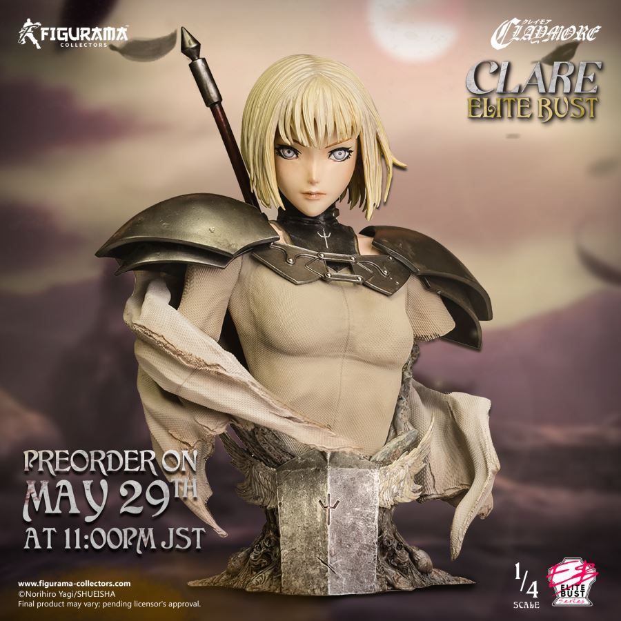 CLAYMORE: CLARE ELITE BUST