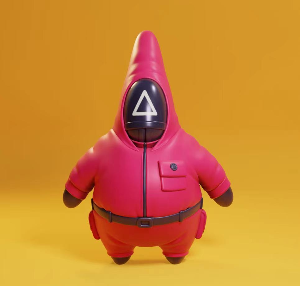 Patrick Star x Squid Game