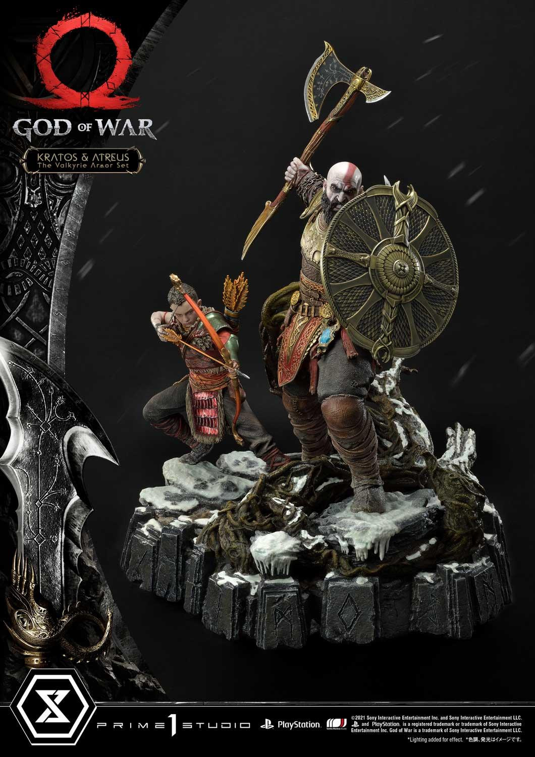 God of War Kratos & Atreus The Valkyrie Armor Set