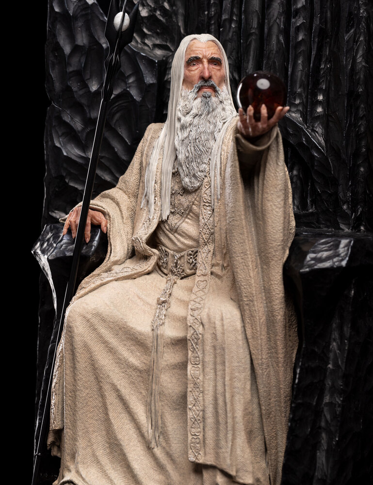 SARUMAN THE WHITE ON THRONE 1/6