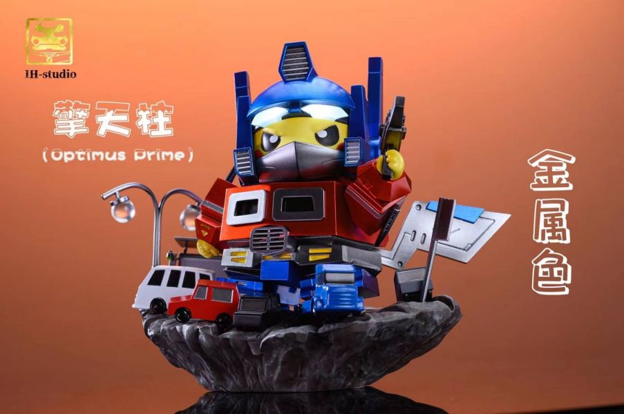 Optimus Prime becomes Pikachu