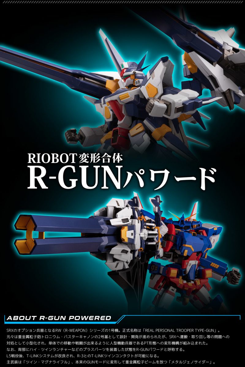 RIOBOT Deformation Combined R-GUN Powered