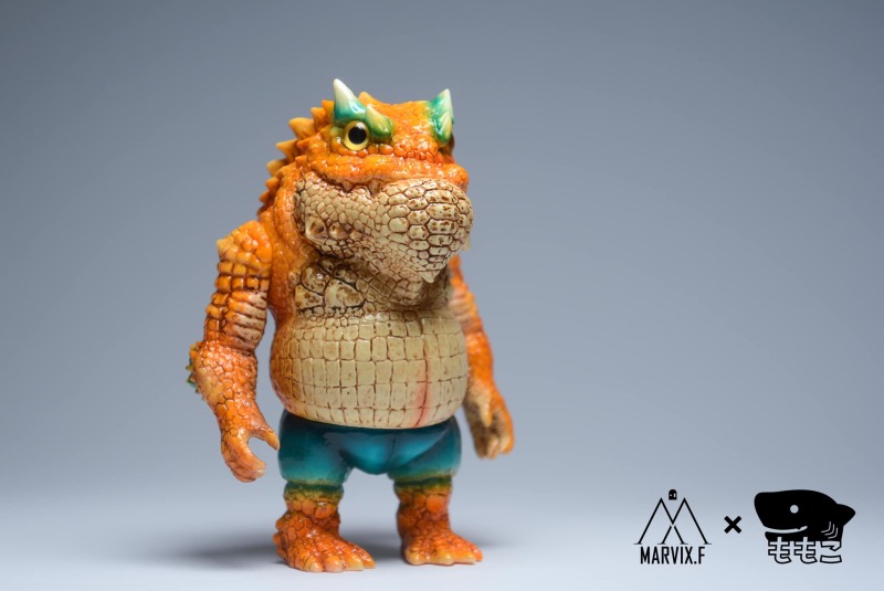 Crocodile Frog Boy - Pointy
