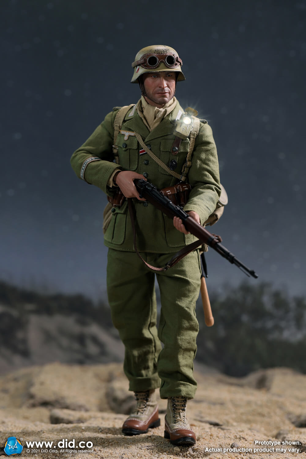 German North African Infantry in World War II - Burk 1/6