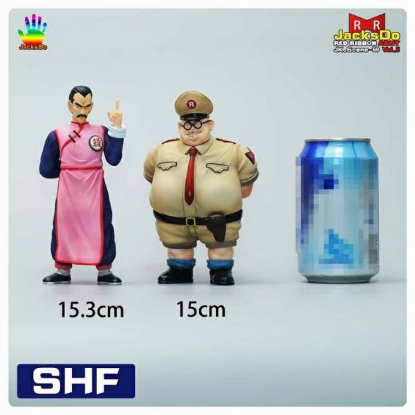 Tao Baibai and Captain B - Dragon Ball