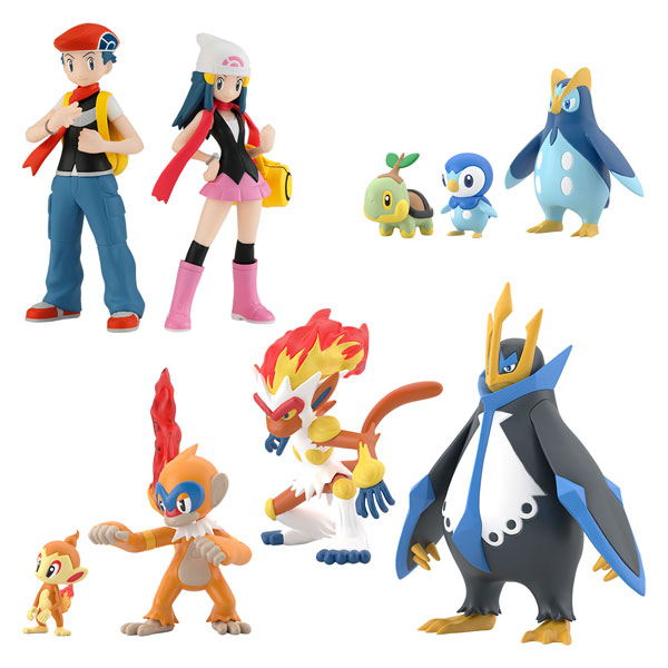 Pokemon Scale World Sinnoh Region Set (CANDY TOY)