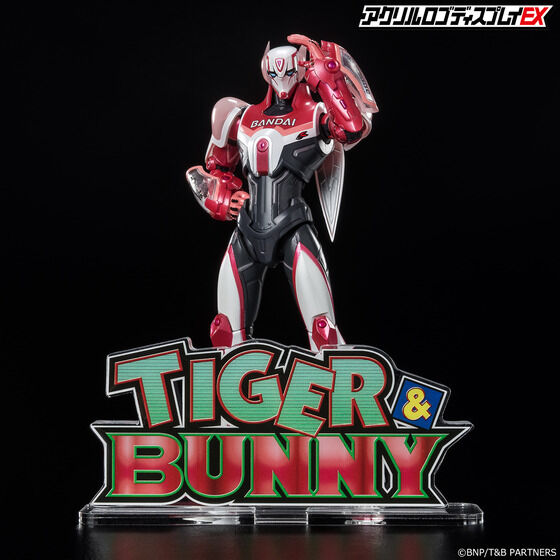 Acrylic logo display EX TIGER & BUNNY