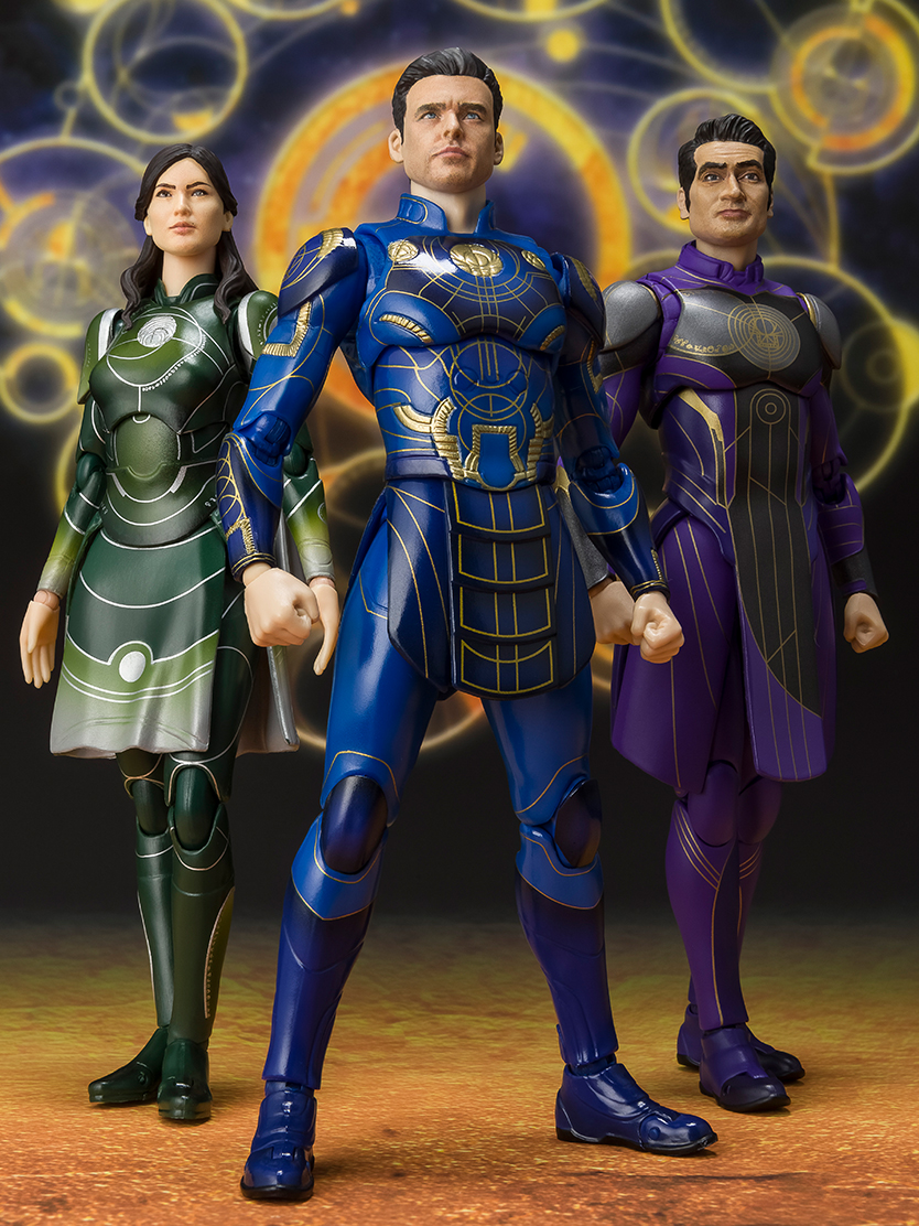S.H.Figuarts Eternals - Ikaris / Sersi / Kingo