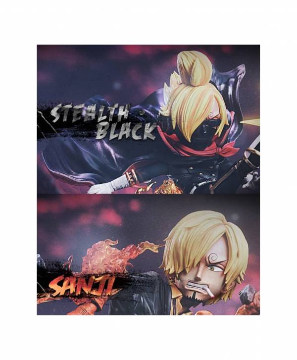 Stealth Black & Sanji - One Piece