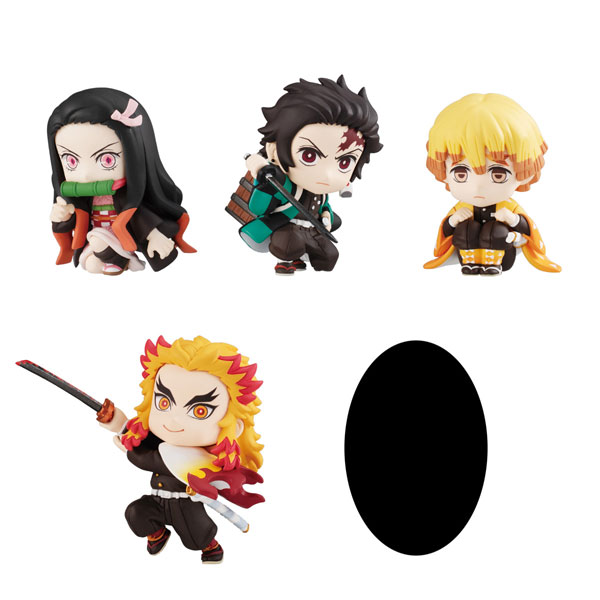 Demon Slayer: Kimetsu no Yaiba ADVERGE MOTION 4 Set (CANDY TOY)