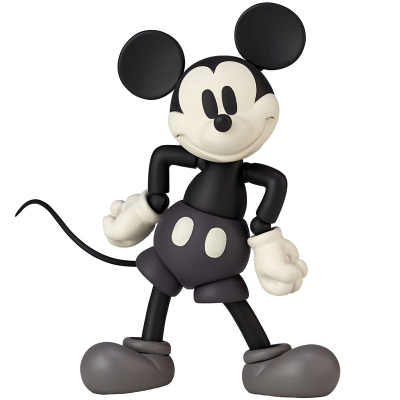 Figure Complex Movie Revo Series No.013EX Mickey Mouse (1936/Monotone Color Ver.)
