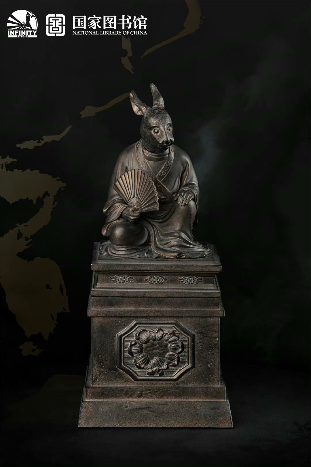 Full-length Portrait of Animal Heads of the Chinese Zodiac-Mao Rabbit