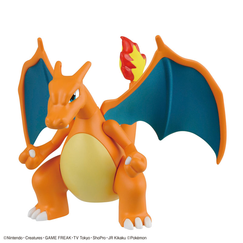 Pokemon Plamo Collection 43 Select Series Charizard (Battle Ver.) & Dragonite VS Set
