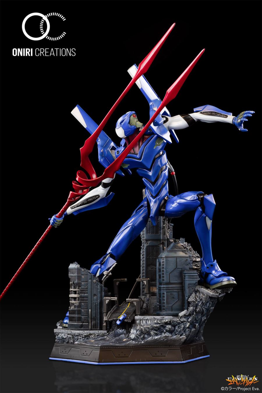 Evangelion - Eva-00 - Through Outer Space DIORAMA STATUE