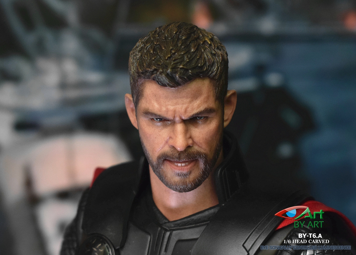 BY-T6 Head sculpture 1/6