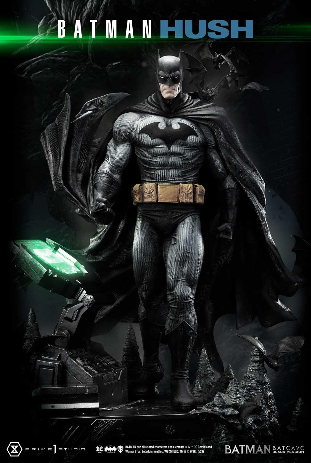 Batman: Hush (Comics) Batman Batcave Black Version