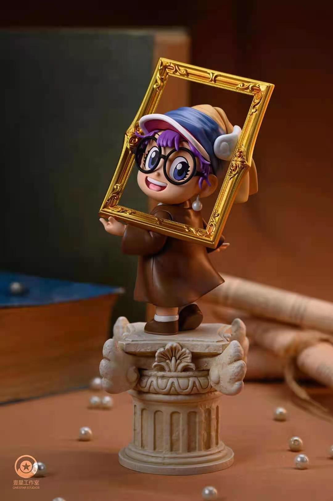 Arale Pearl Earings - Dr Slump
