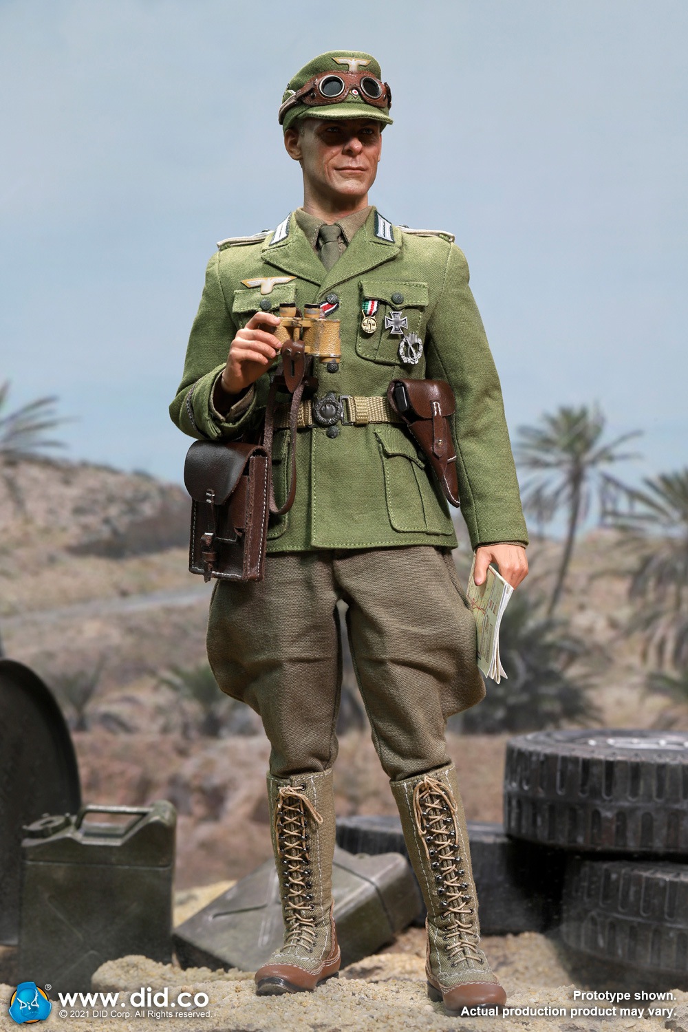 Captain of the WWII African Army Defense Forces 1/6