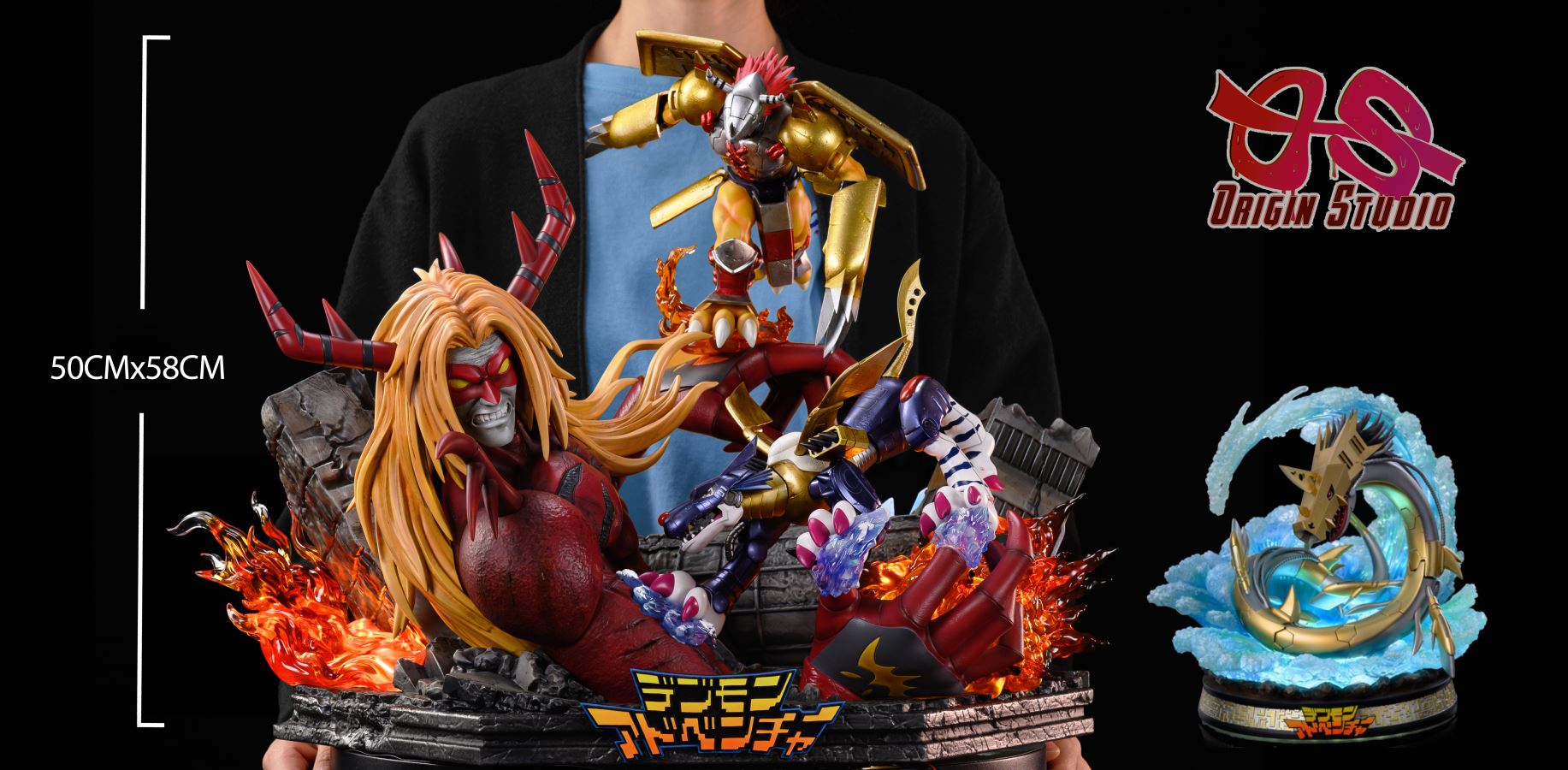 WarGreymon & MetalGarurumon vs Vamdemon - Digimon