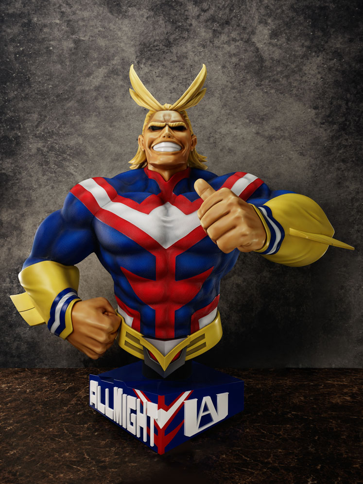 My Hero Academia - All Might 1/1 Scale Bust Figure