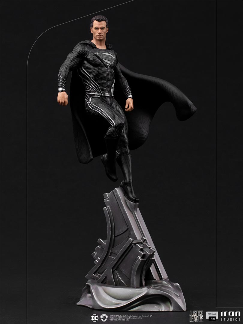 Superman Black Suit Art Scale 1/10 – Zack Snyder’s Justice League