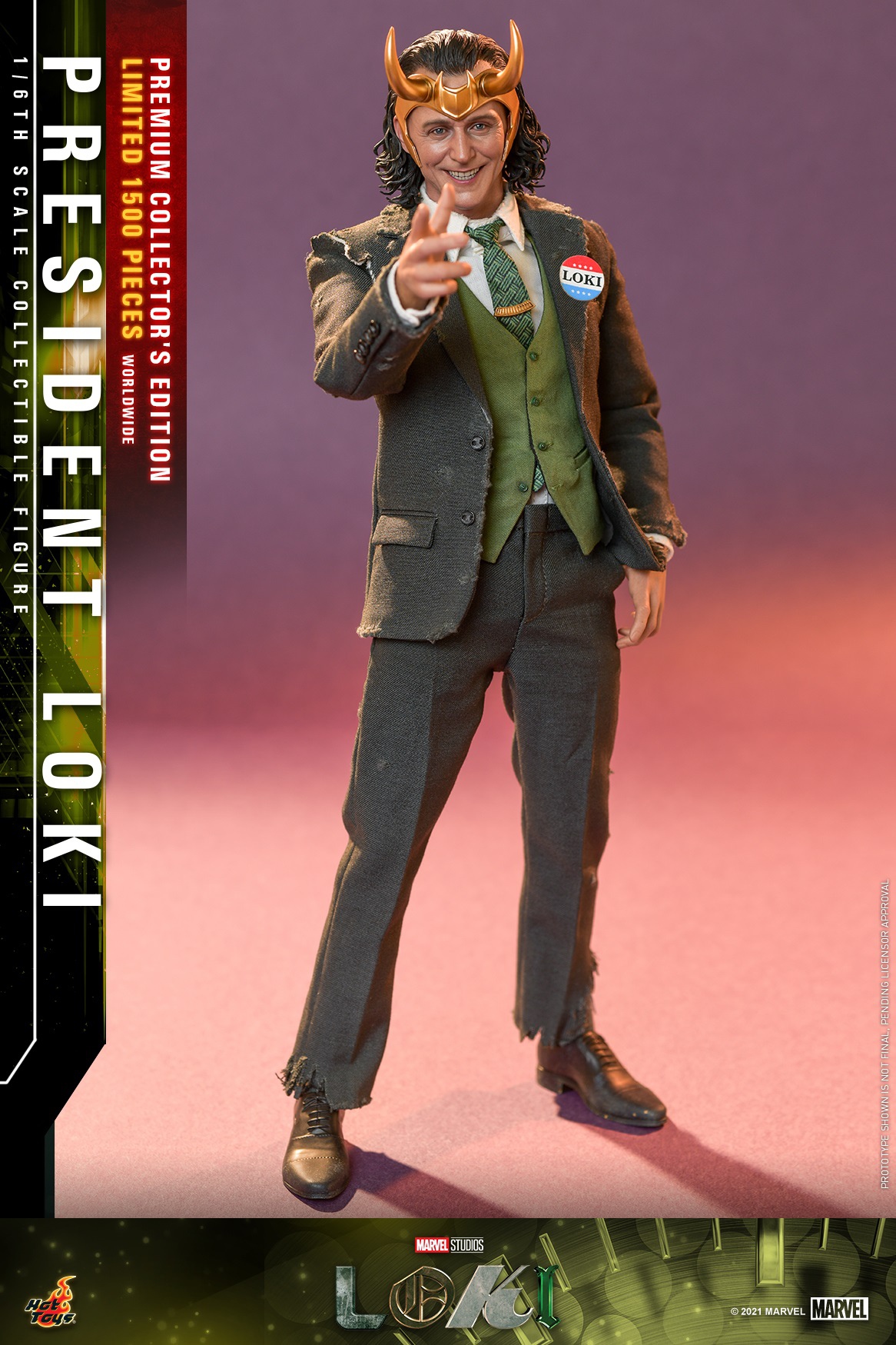 PRESIDENT LOKI PREMIUM COLLECTOR'S EDITION 1/6
