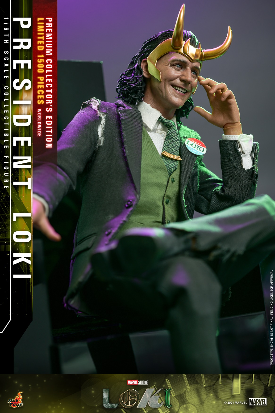 PRESIDENT LOKI PREMIUM COLLECTOR'S EDITION 1/6
