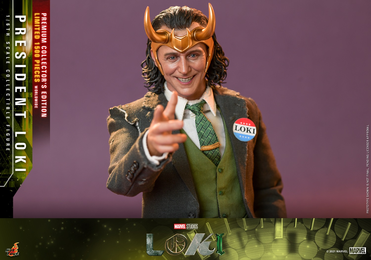 PRESIDENT LOKI PREMIUM COLLECTOR'S EDITION 1/6