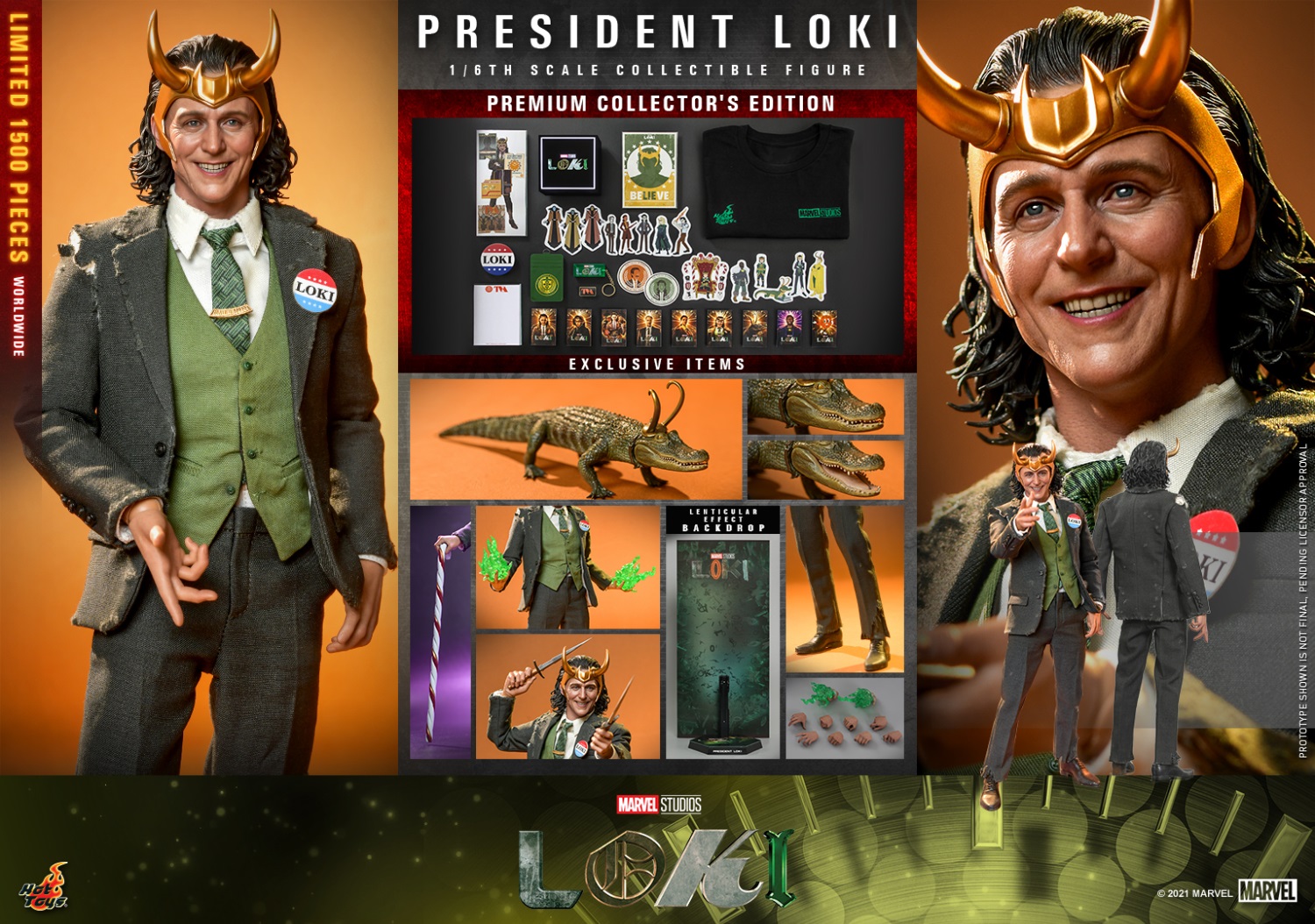 PRESIDENT LOKI PREMIUM COLLECTOR'S EDITION 1/6