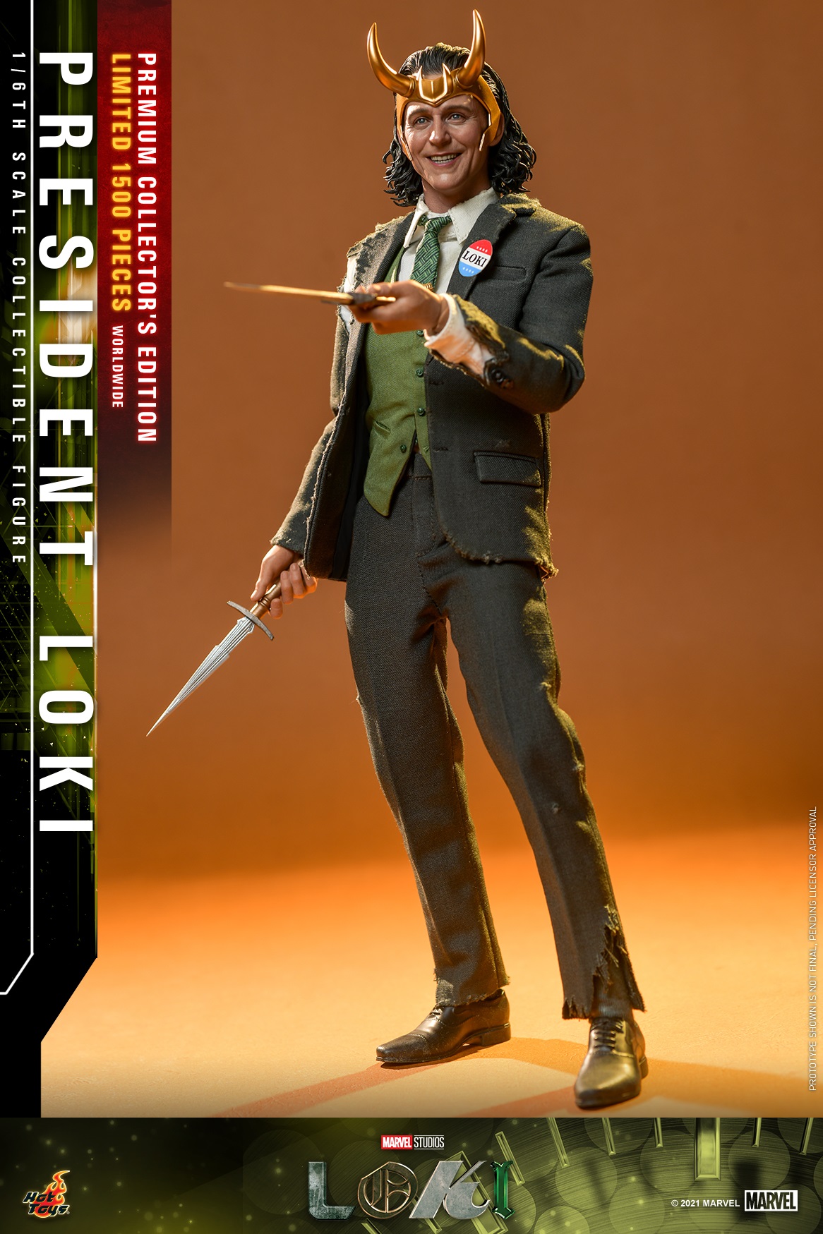 PRESIDENT LOKI PREMIUM COLLECTOR'S EDITION 1/6