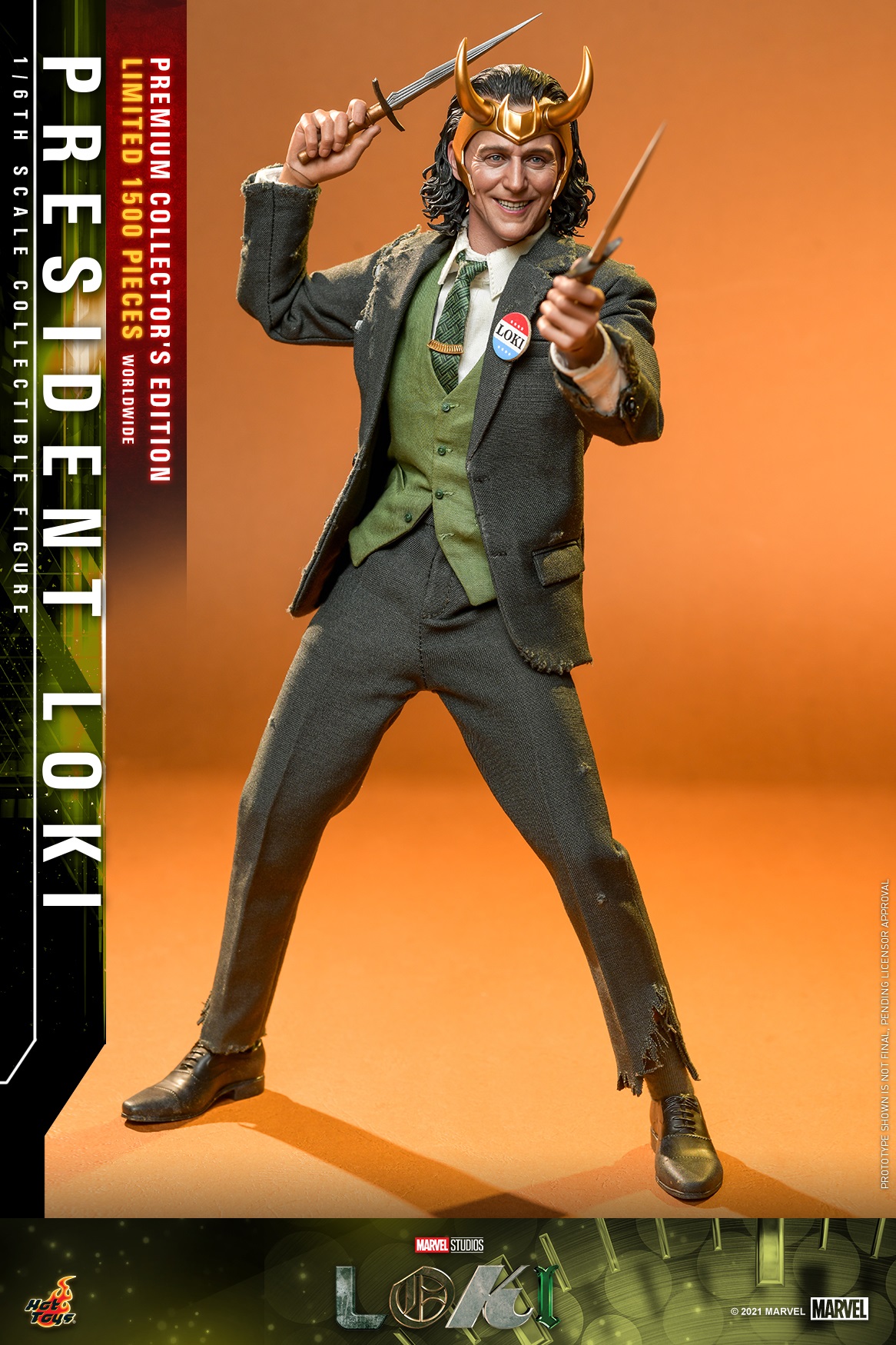 PRESIDENT LOKI PREMIUM COLLECTOR'S EDITION 1/6