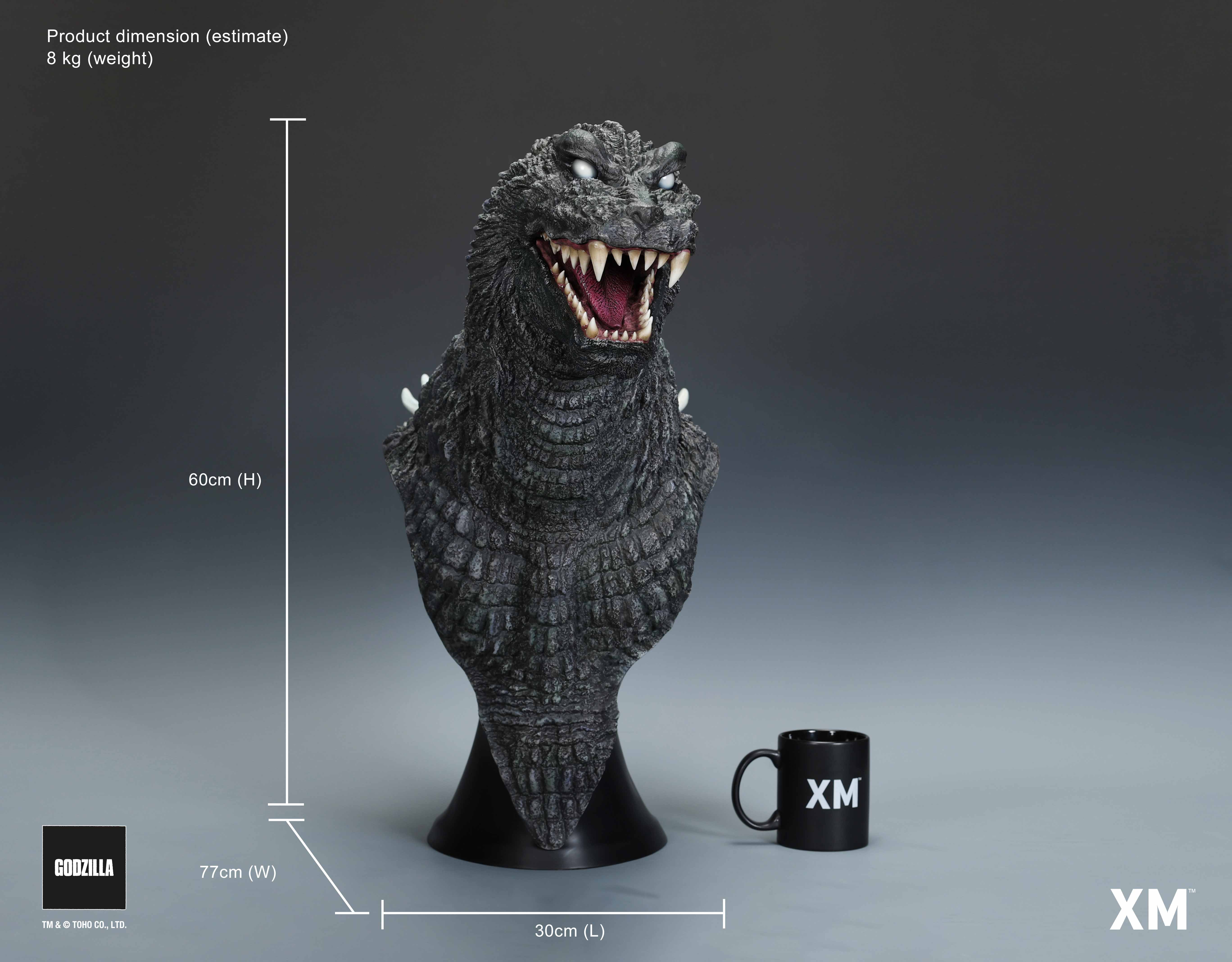 Godzilla 2001 Bust