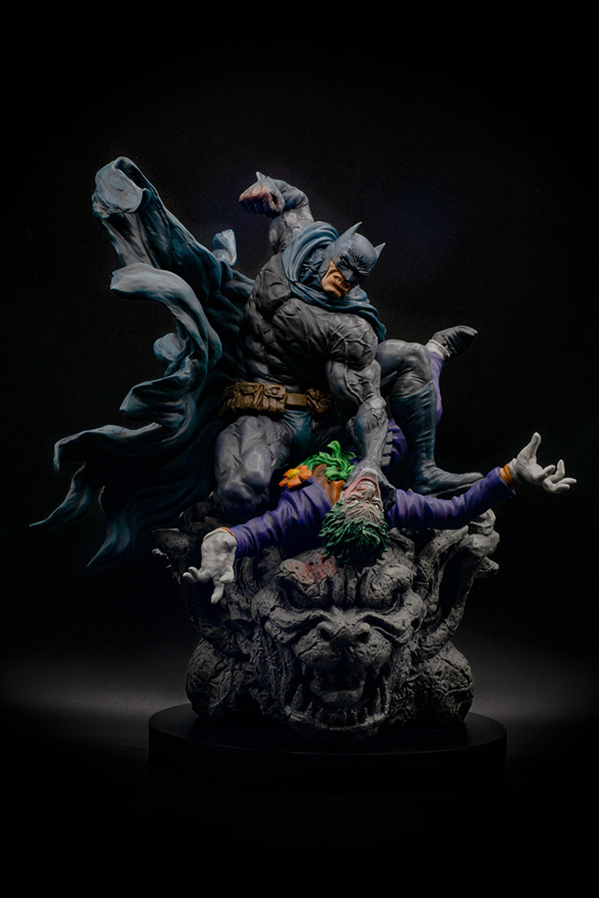 Batman Vs Joker Sculpt Master Series