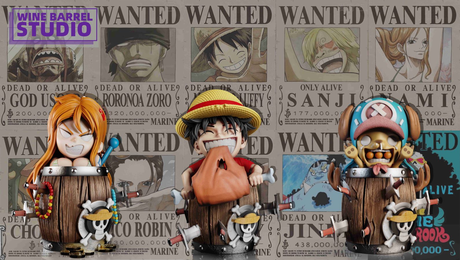Nami / Luffy / Chopper – One Piece