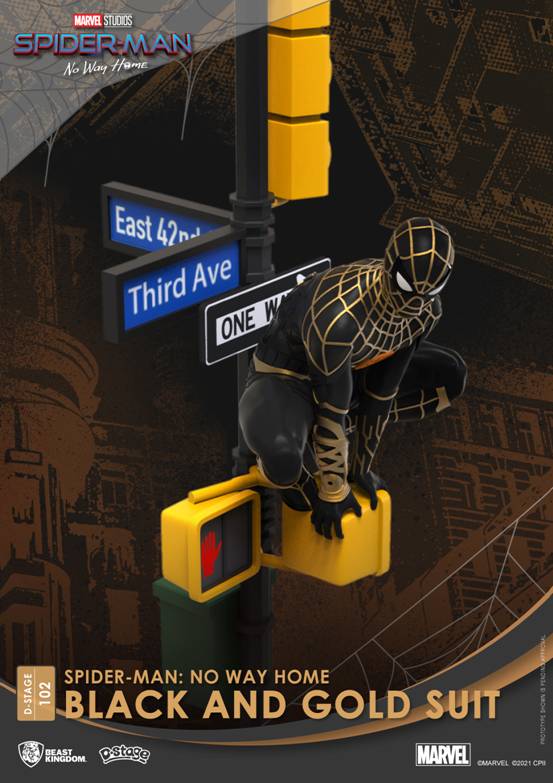 Spider-Man No Way Home: Integrated Suit / Black And Gold Suit